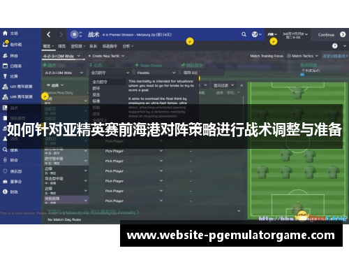 如何针对亚精英赛前海港对阵策略进行战术调整与准备