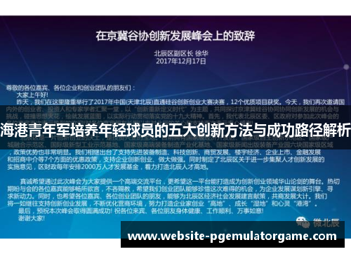 海港青年军培养年轻球员的五大创新方法与成功路径解析