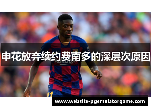 申花放弃续约费南多的深层次原因
